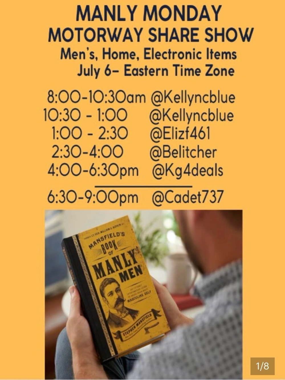 @CADET737 is Live! Like this flyer to be notified when I host LIVE! - Picture 11 of 11